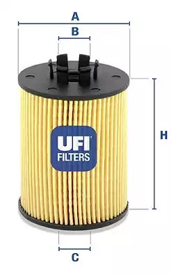 Масляный фильтр UFI 2501200