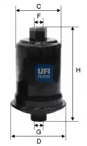 Топливный фильтр UFI 3155600