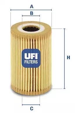 Масляный фильтр UFI 2501400