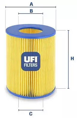 Воздушный фильтр UFI 2735500