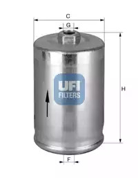 Фильтр топливный UFI 3174800