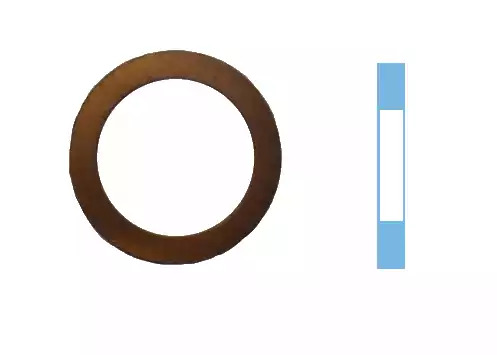 Уплотнительное кольцо, резьбовая пр CORTECO 005519H