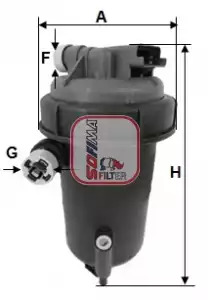 Фильтр топливный SOFIMA S5148GC
