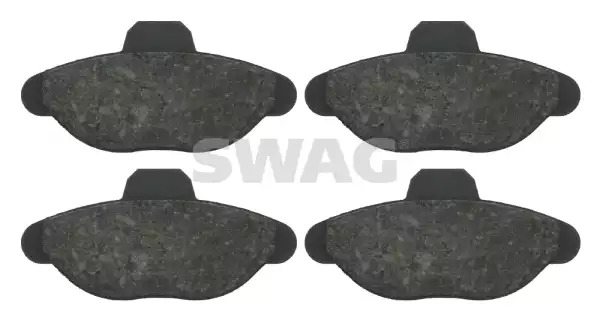 Тормозные колодки передние SWAG 70916082