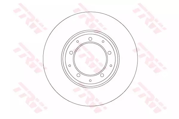 Тормозной диск задний TRW DF6905
