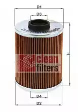 Масляный фильтр CLEAN FILTERS ML490
