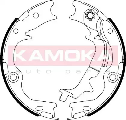 Колодки стояночного тормоза KAMOKA JQ212056