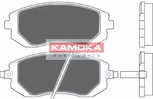 Тормозные колодки передние KAMOKA JQ1013278