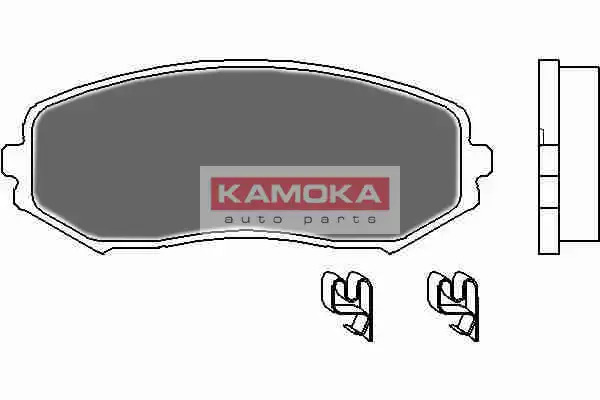 Тормозные колодки передние KAMOKA JQ1018120