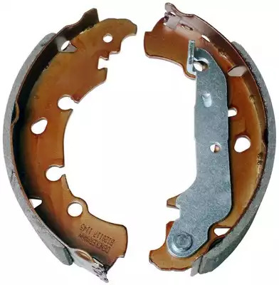 Комплект тормозных колодок, дисковый тормоз DENCKERMANN B120117