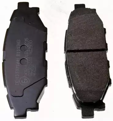 Комплект тормозных колодок, дисковый тормоз DENCKERMANN B111343