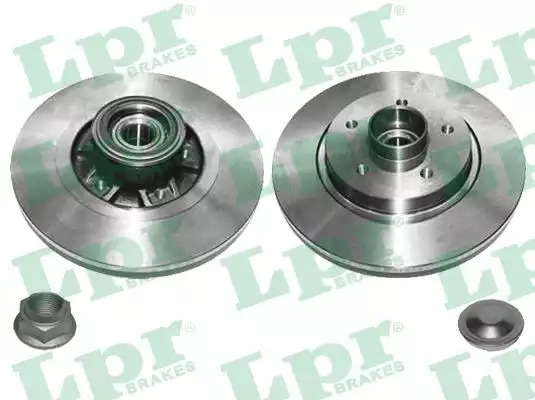 Тормозной диск задний LPR R1070PCA