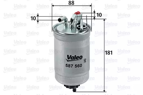 Фильтр топливный VALEO 587560