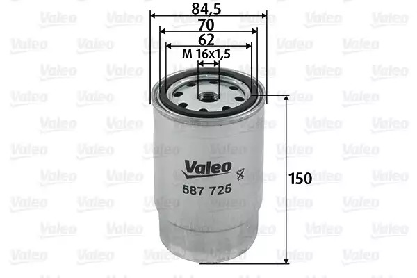 Фильтр топливный VALEO 587725