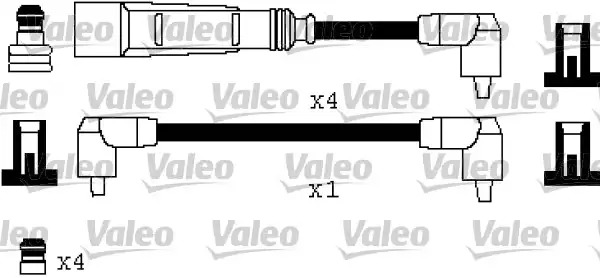 Высоковольтные провода зажигания VALEO 346332