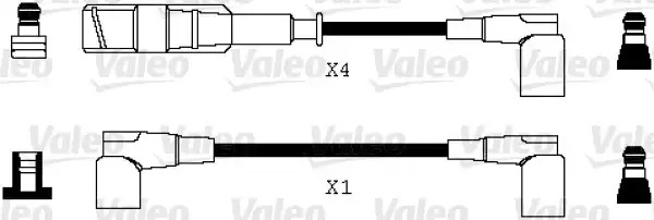 Высоковольтные провода зажигания VALEO 346070