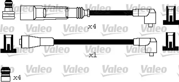 Высоковольтные провода зажигания VALEO 346621