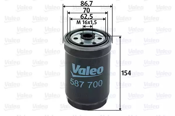 Фильтр топливный VALEO 587700