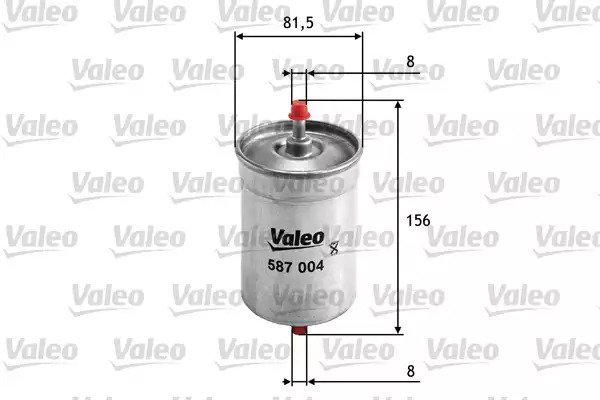 Фильтр топливный VALEO 587004