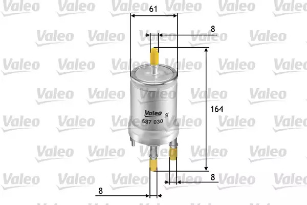 Фильтр топливный VALEO 587030