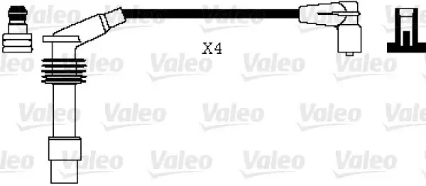 Высоковольтные провода зажигания VALEO 346074