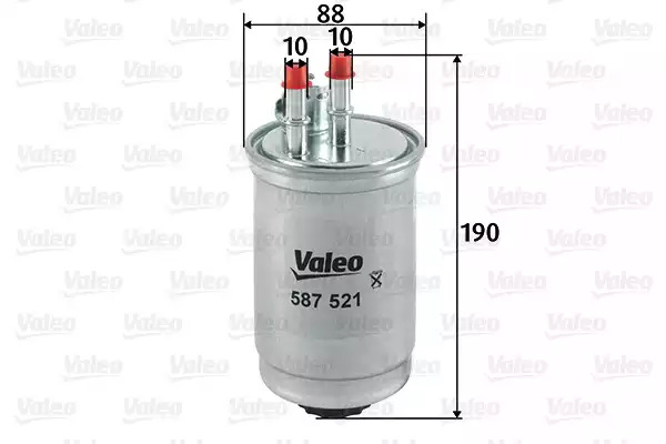 Фильтр топливный VALEO 587521