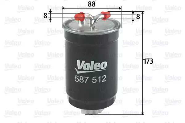 Фильтр топливный VALEO 587512