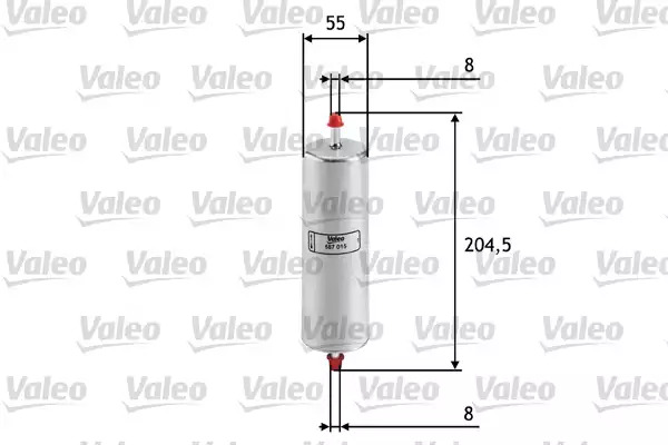 Фильтр топливный VALEO 587015