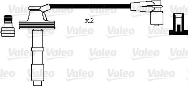 Высоковольтные провода зажигания VALEO 346001
