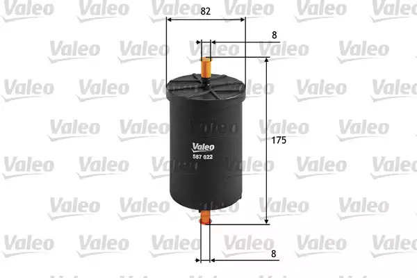 Фильтр топливный VALEO 587022