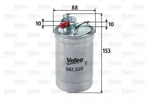 Фильтр топливный VALEO 587520