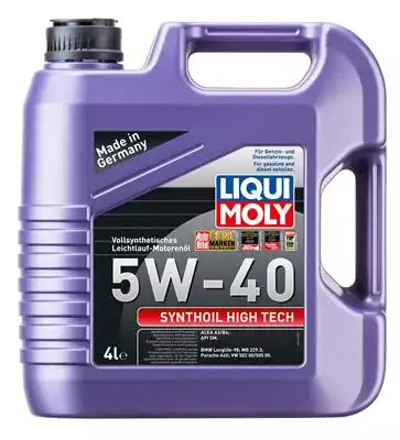 Моторное масло Liqui Moly Synthoil High Tech 5W-40 4л LIQUI MOLY 2194