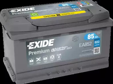 Аккумулятор Exide Premium 85Ah 800A R+ EXIDE EA852
