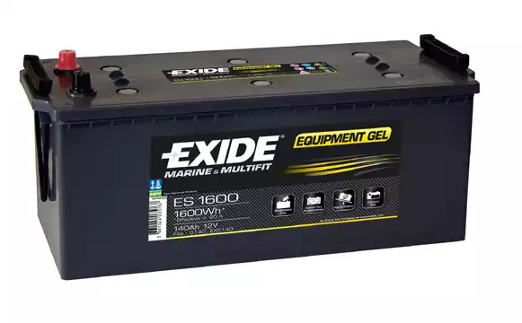 Аккумулятор (АКБ) Equipment Gel 12V 140Ah L+ EXIDE ES1600