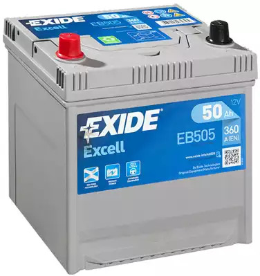 Аккумулятор Exide Excell 50Ah R+ EXIDE EB505