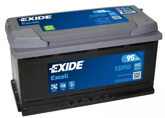 Аккумулятор Exide Excell 95Ah 800A R+ EXIDE EB950