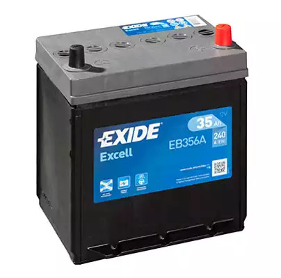 Аккумулятор Exide Excell 35Ah 240A R+ Asia EXIDE EB356A