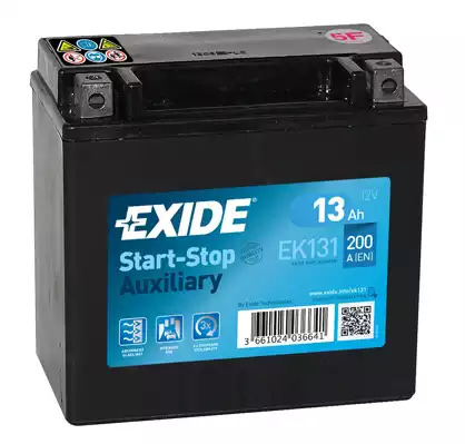 Аккумулятор Exide Auxiliary 13Ah L+ (вспомогательный) EXIDE EK131