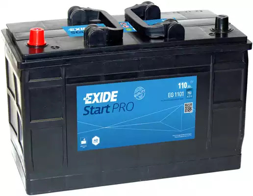 Аккумулятор грузовой Exide Start PRO 110Ah L+ EXIDE EG1101