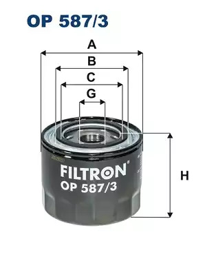 Масляный фильтр FILTRON OP5873