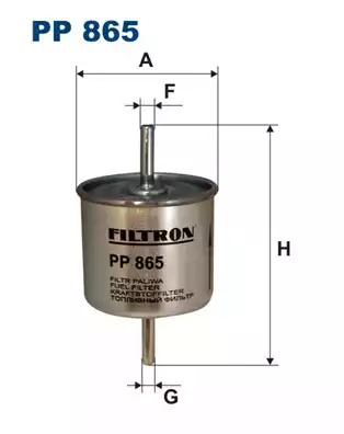 Фильтр топливный FILTRON PP865