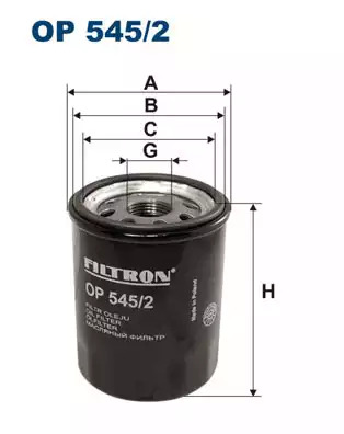 Масляный фильтр FILTRON OP5452
