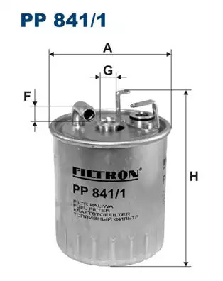 Фильтр топливный FILTRON PP8411