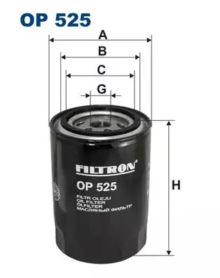 Масляный фильтр FILTRON OP525