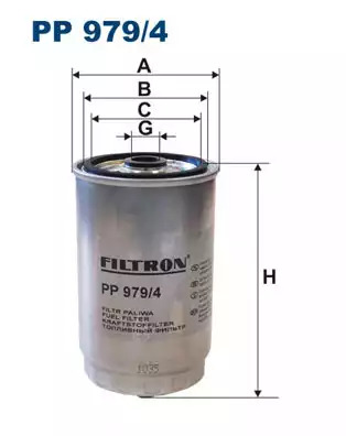 Фильтр топливный FILTRON PP9794