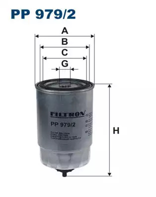 Фильтр топливный FILTRON PP9792
