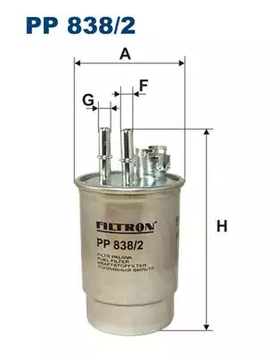 Фильтр топливный FILTRON PP8382