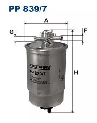 Фильтр топливный FILTRON PP8397