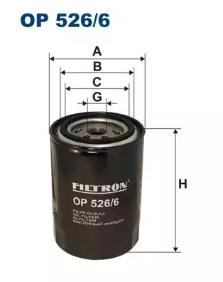 Масляный фильтр FILTRON OP5266
