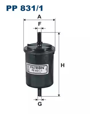Фильтр топливный FILTRON PP8311